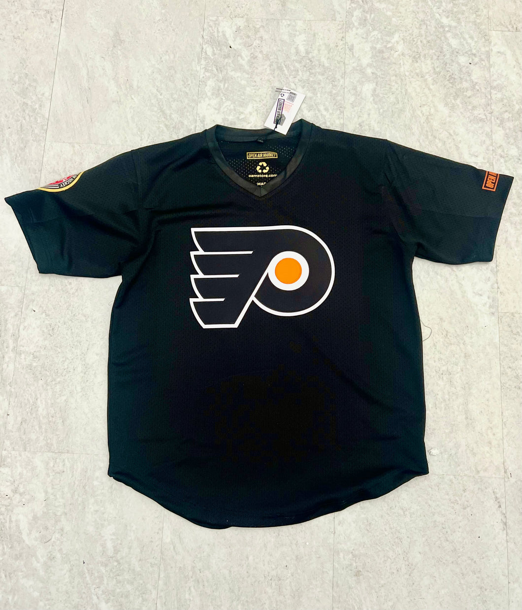 “Flyers” baseball jersey