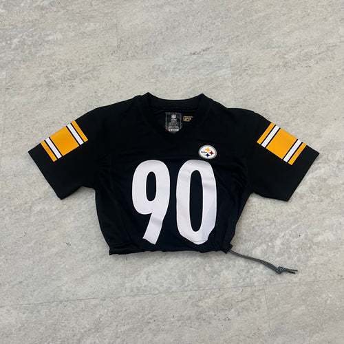 Cropped TJ Watt jersey XS Pittsburg Steelers