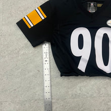 Load image into Gallery viewer, Cropped TJ Watt jersey XS Pittsburg Steelers