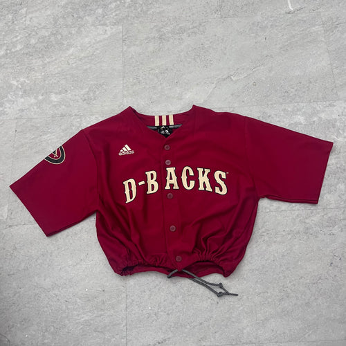 Cropped Arizona diamondback baseball jersey