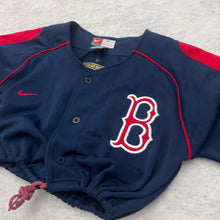 Load image into Gallery viewer, Cropped Boston Red Sox jersey Xsmall