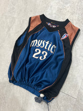 Load image into Gallery viewer, Cropped Washington Mystics jersey size XS/Small