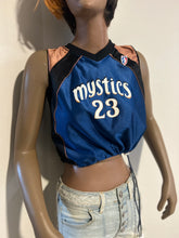 Load image into Gallery viewer, Cropped Washington Mystics jersey size XS/Small