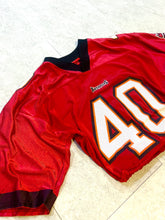 Load image into Gallery viewer, Cropped Tampa Bay Bucs Mike Alstott Jersey size Large