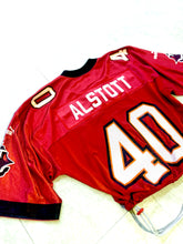 Load image into Gallery viewer, Cropped Tampa Bay Bucs Mike Alstott Jersey size Large