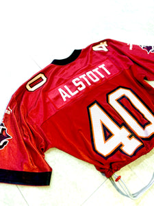 Cropped Tampa Bay Bucs Mike Alstott Jersey size Large