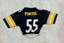 Load image into Gallery viewer, Cropped Pittsburgh Steelers Jersey Porter size small