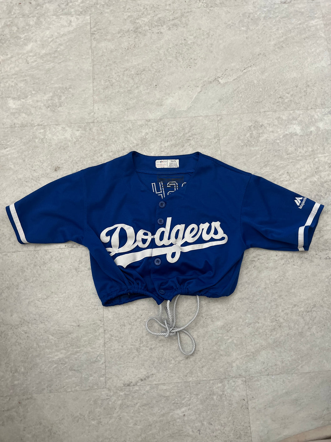 LA Dodgers Custom Cropped Jersey