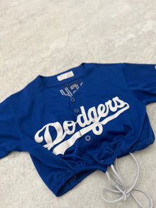 LA Dodgers Custom Cropped Jersey