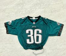 Load image into Gallery viewer, Cropped Philadelphia Eagles Jersey Brain Westbrook Medium